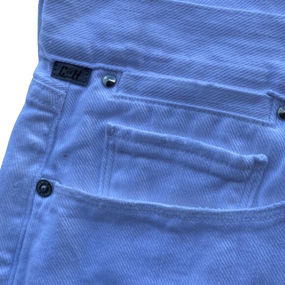 New Citizens of Humanity by Jerome Dahan Daria White Stark Denim Mini Skirt 31 - Picture 8 of 15